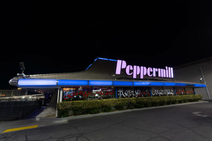 Peppermill restaurant outside