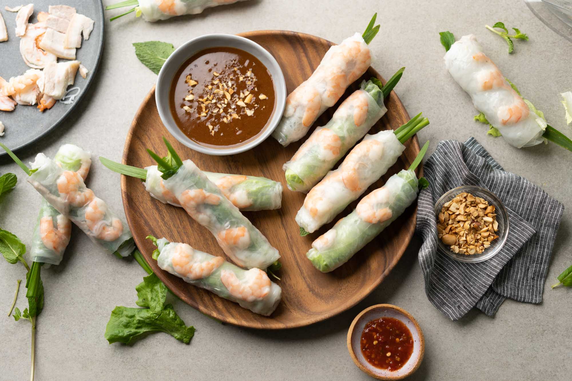 Fresh Spring Rolls Recipe - JoyFoodSunshine