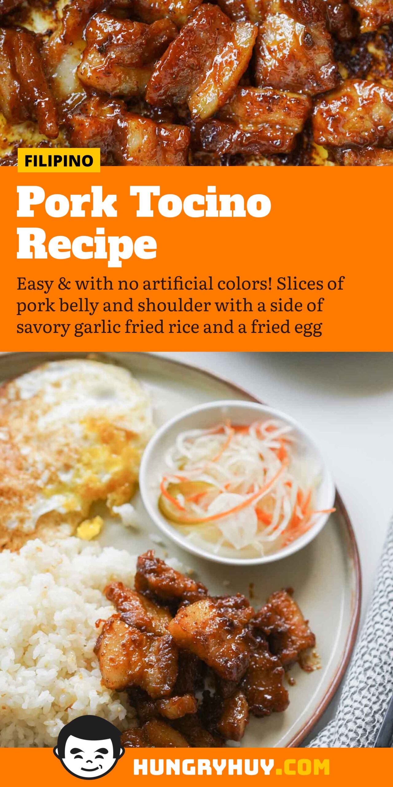 Pork Tocino Recipe (Easy & No Artificial Colors!) Hungry Huy