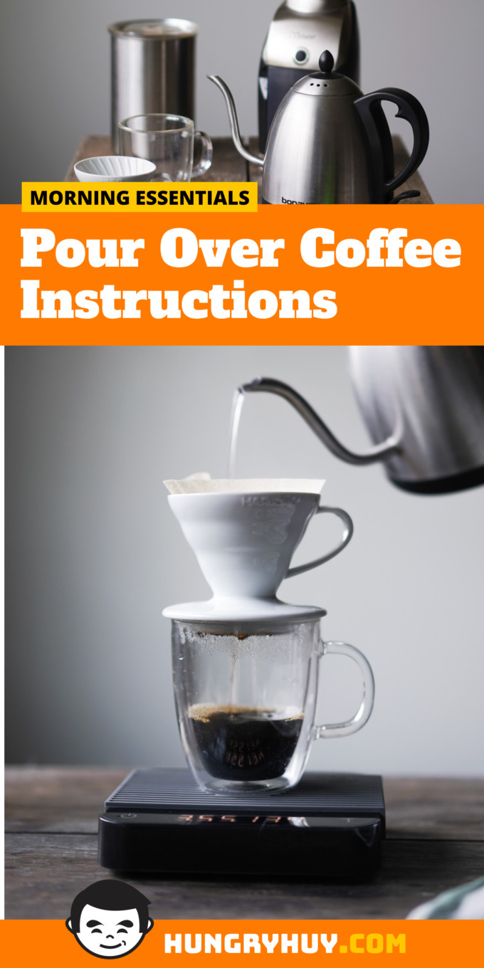Pour Over Coffee Pinterest Image