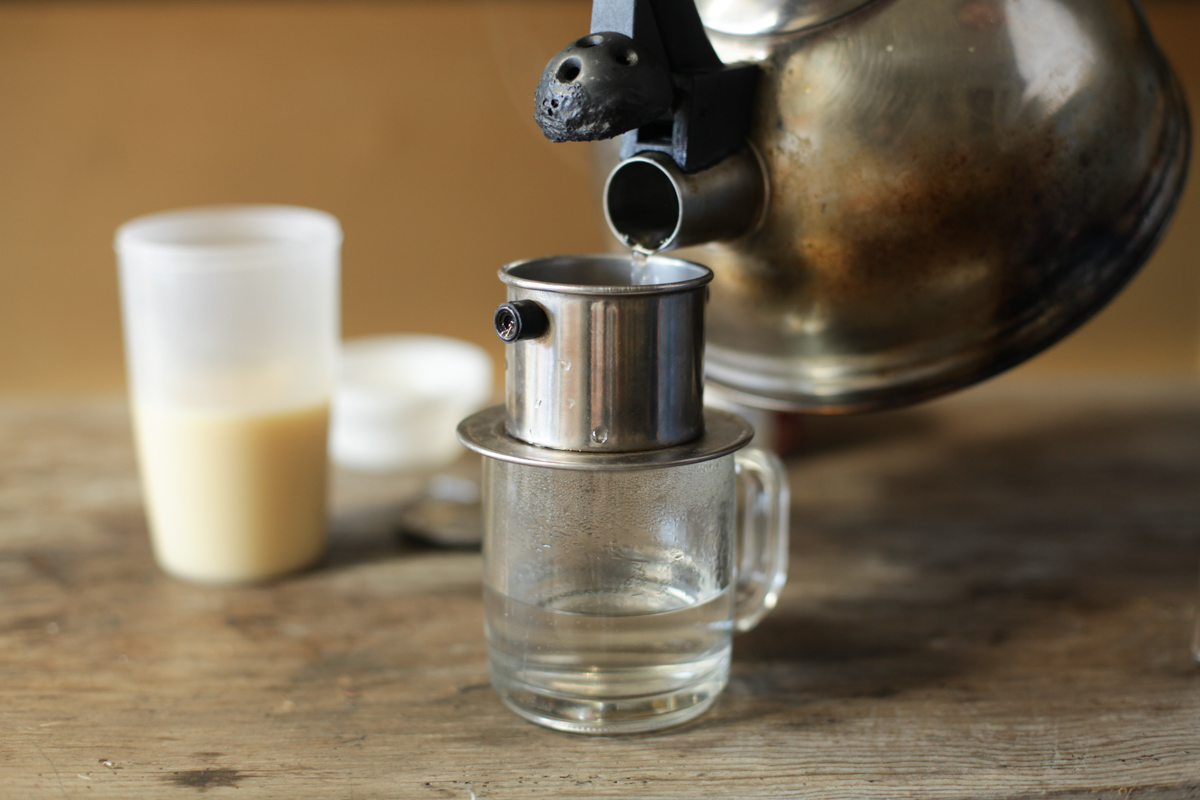 Vietnamese Coffee (Cafe Sua Nong) - Delightful Plate