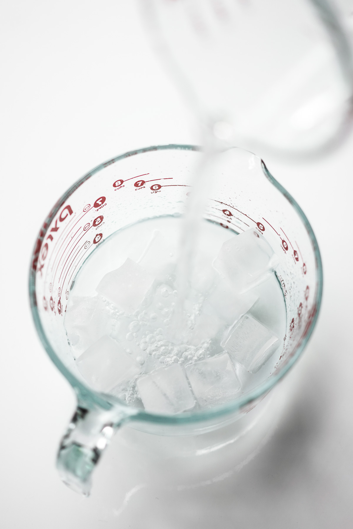 preparing an ice bath