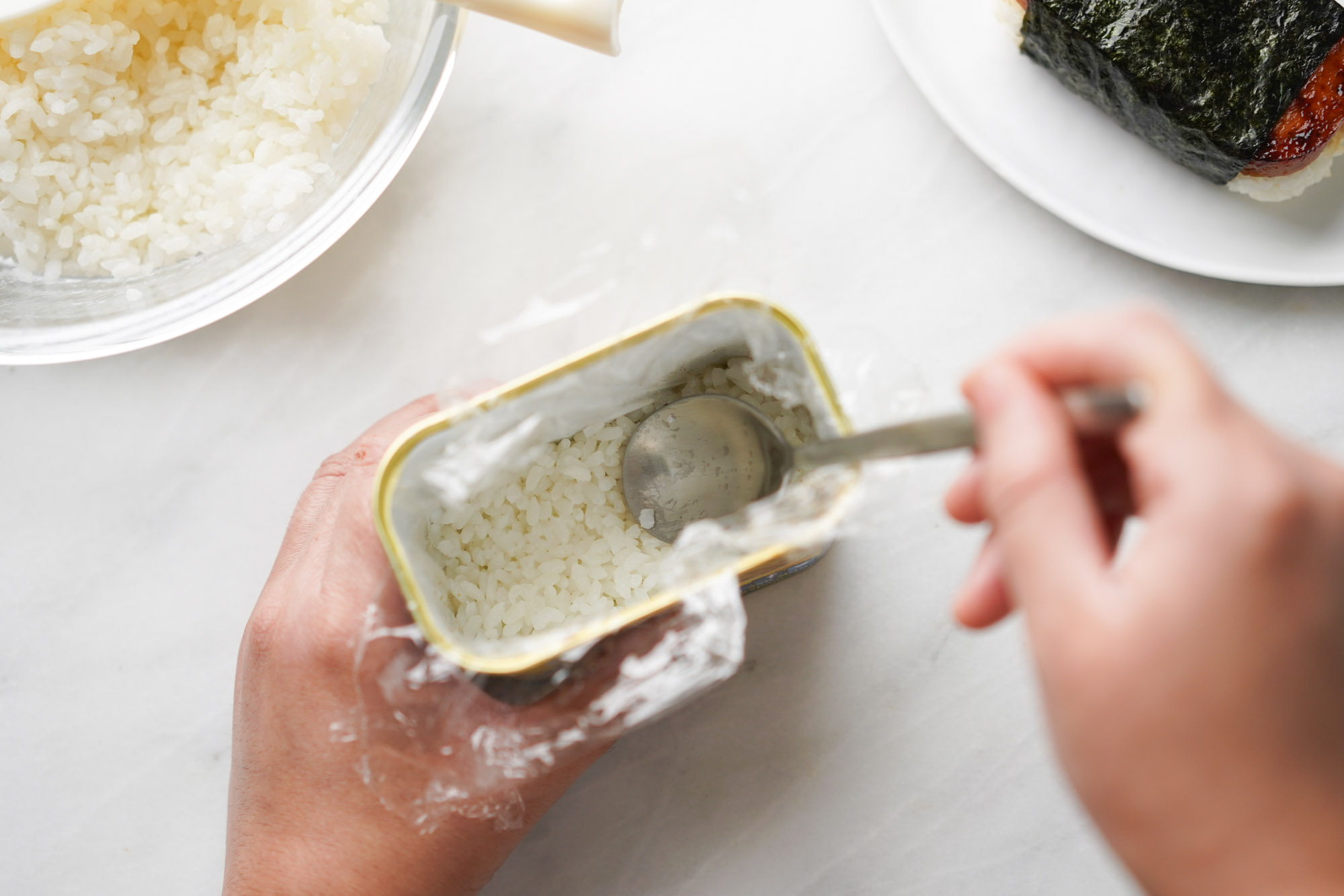 how to make spam musubi mold