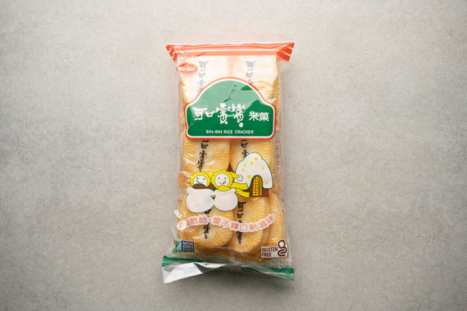 pack of rice crackers