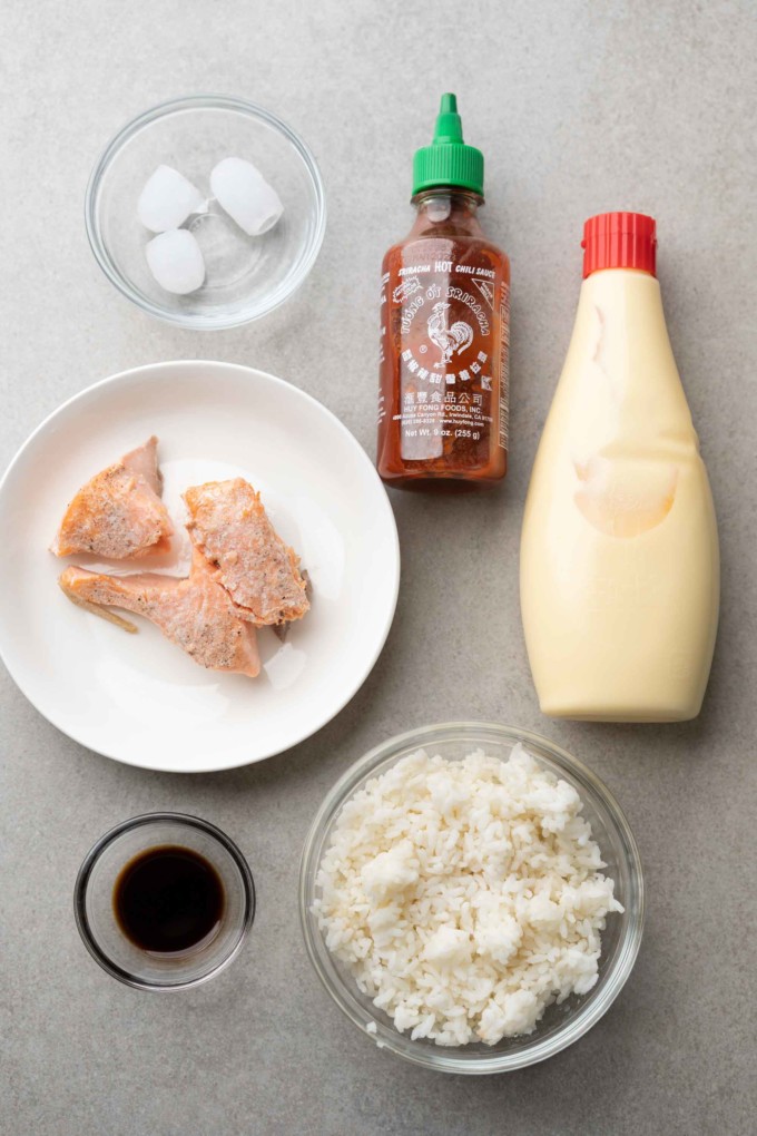 salmon rice bowl ingredients