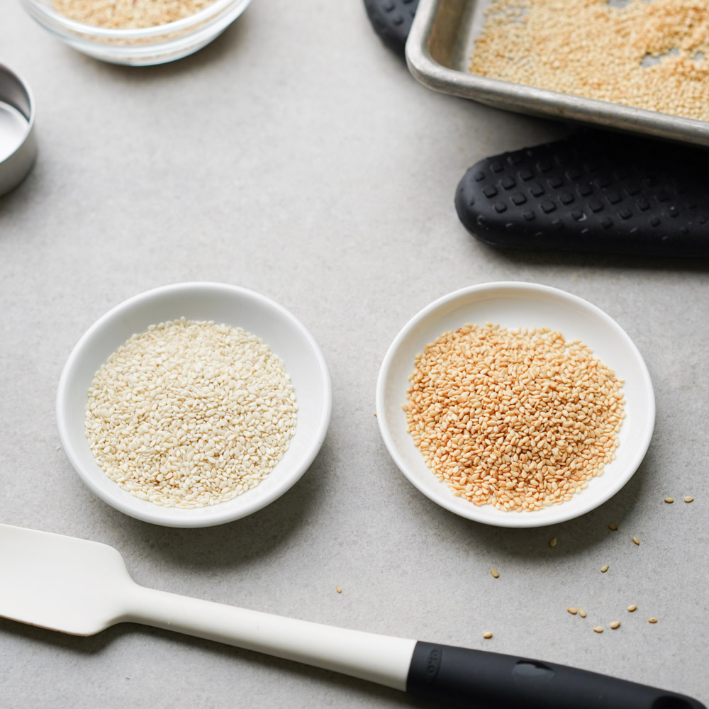 How to toast sesame seeds oven stove microwave hungry huy