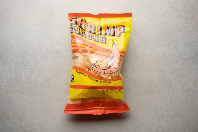shrimp snacks / chips