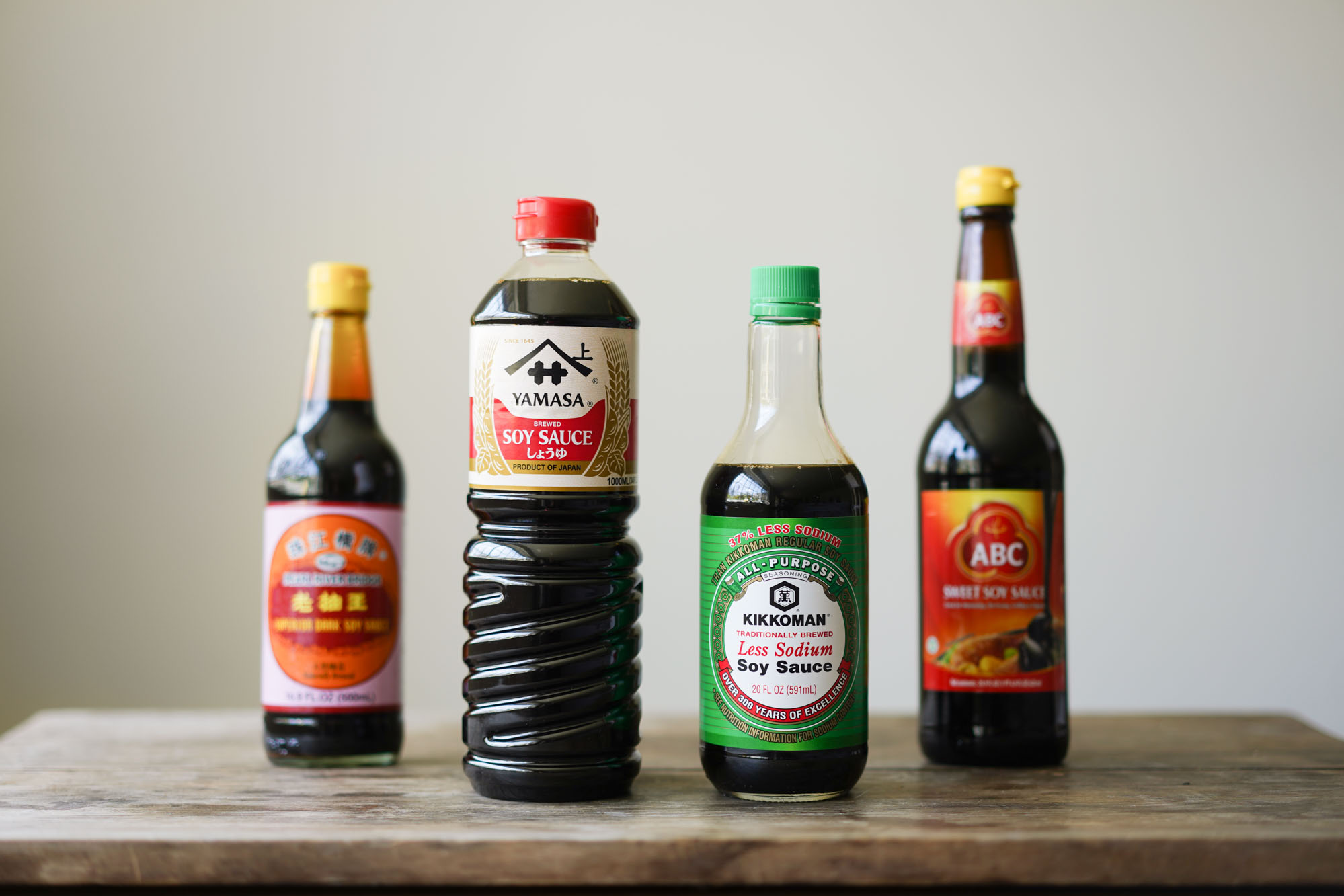 soy sauce bottles