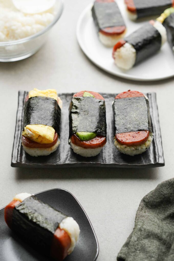 other ingredient ideas for Spam musubi