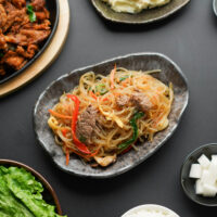 japchae glass noodles