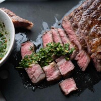 steak w chimichurri sauce recipe
