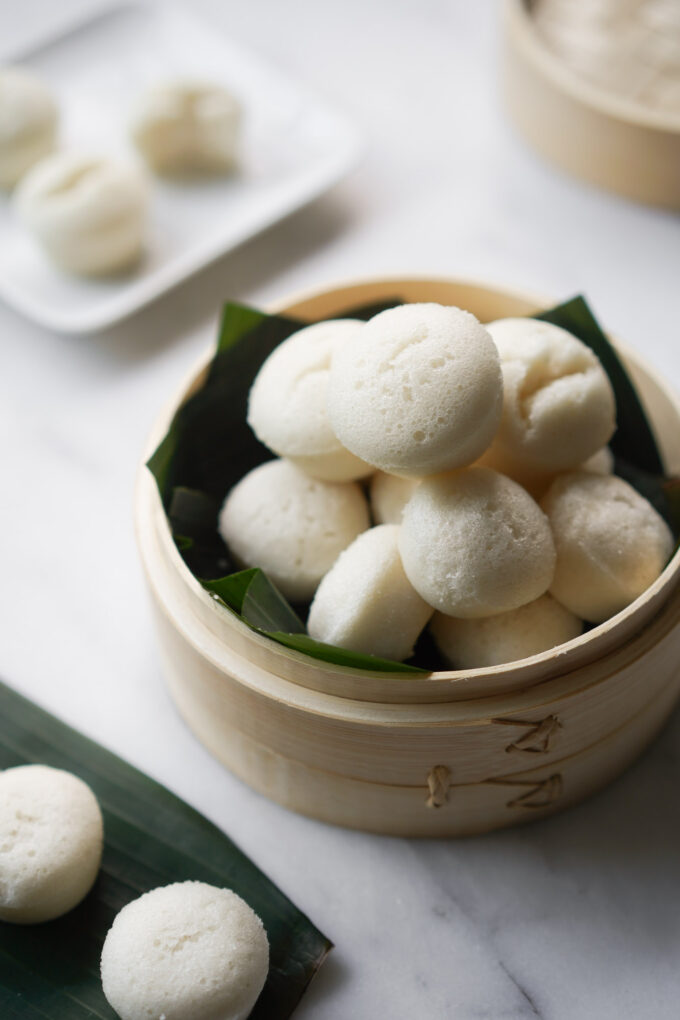 puto - steamed rice cakes