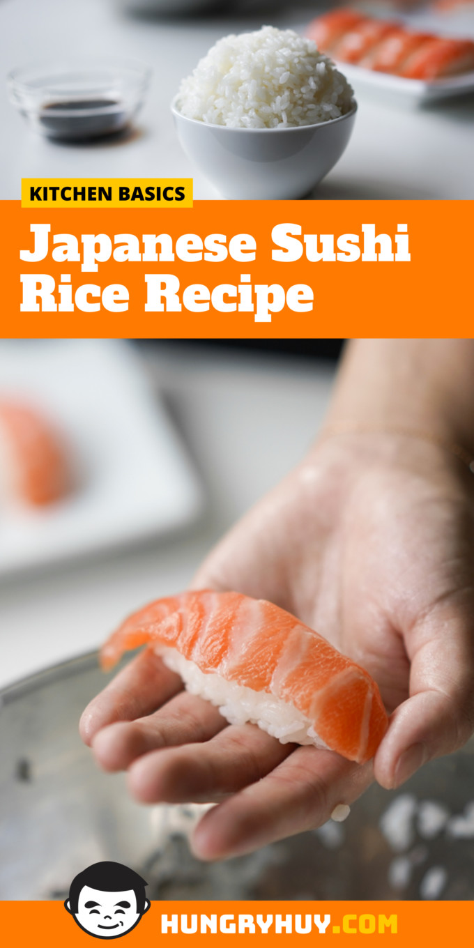 Sushi Rice Pinterest Image