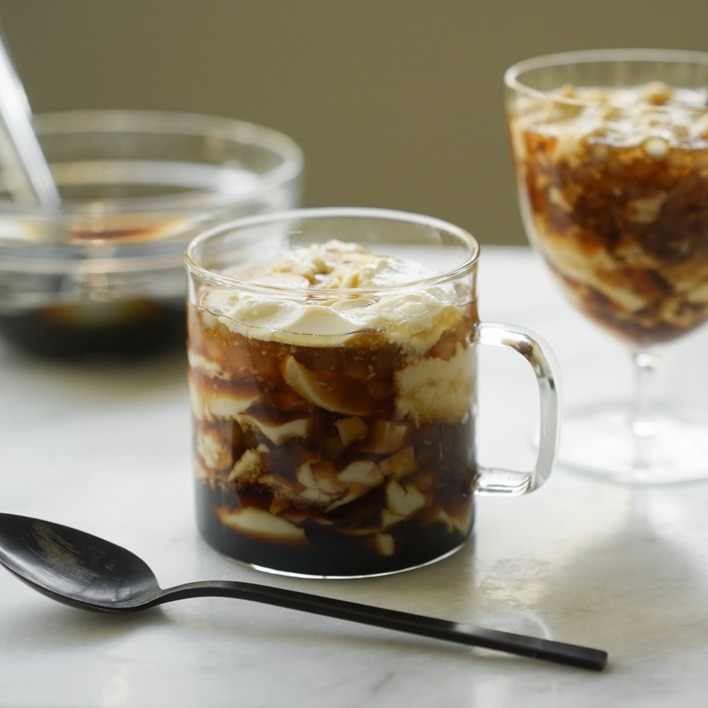 Taho: Filipino Silken Tofu with Sago Pearls and Syrup - Kitchen