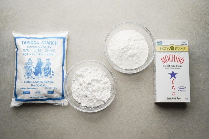 tapioca and mochi flour