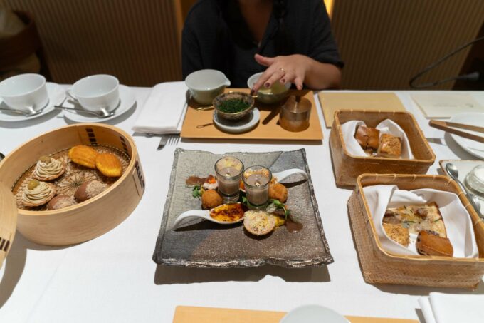 Mitsui - afternoon tea snacks, food