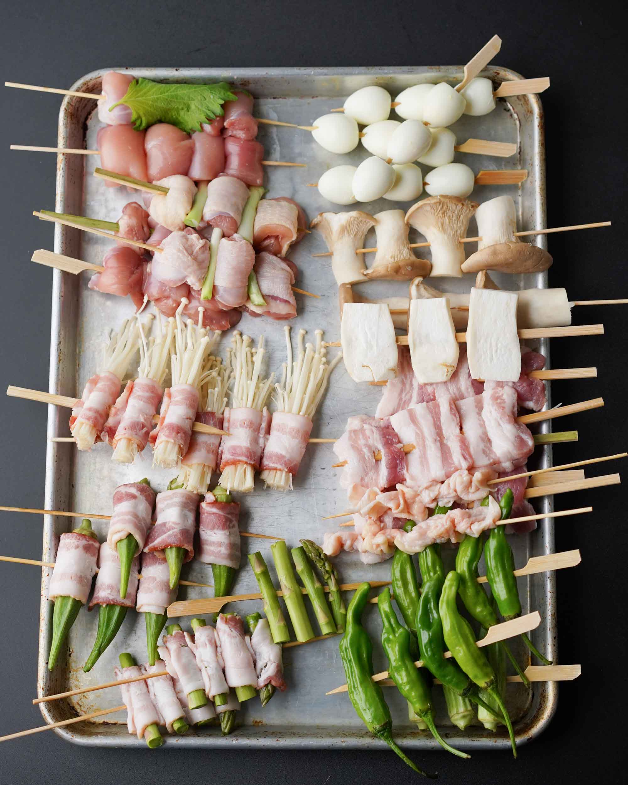 Yakitori (Japanese Skewered Chicken), Recipe