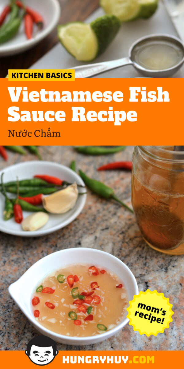 Vietnamese Fish Sauce Recipe (Nước Chấm)