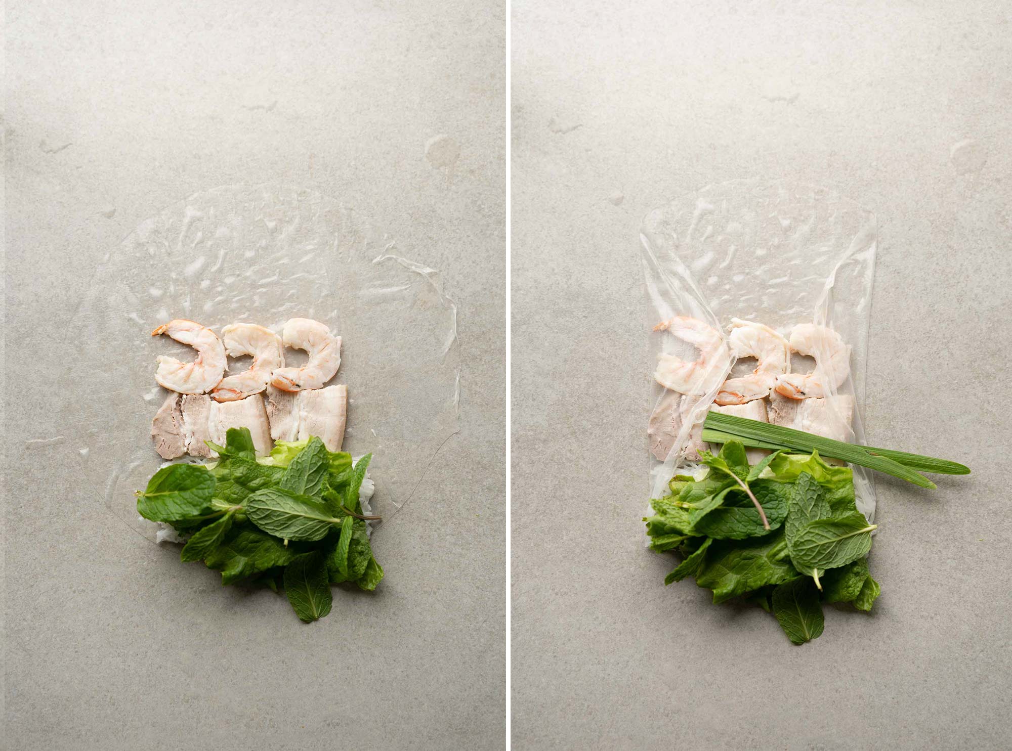 Spring Roll Wrapping How to Wrap Spring Rolls (Fresh Vietnamese Spring Rolls) - Hungry Huy