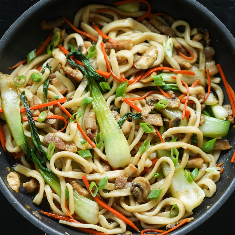 Udon Stir Fry (Yaki Udon)