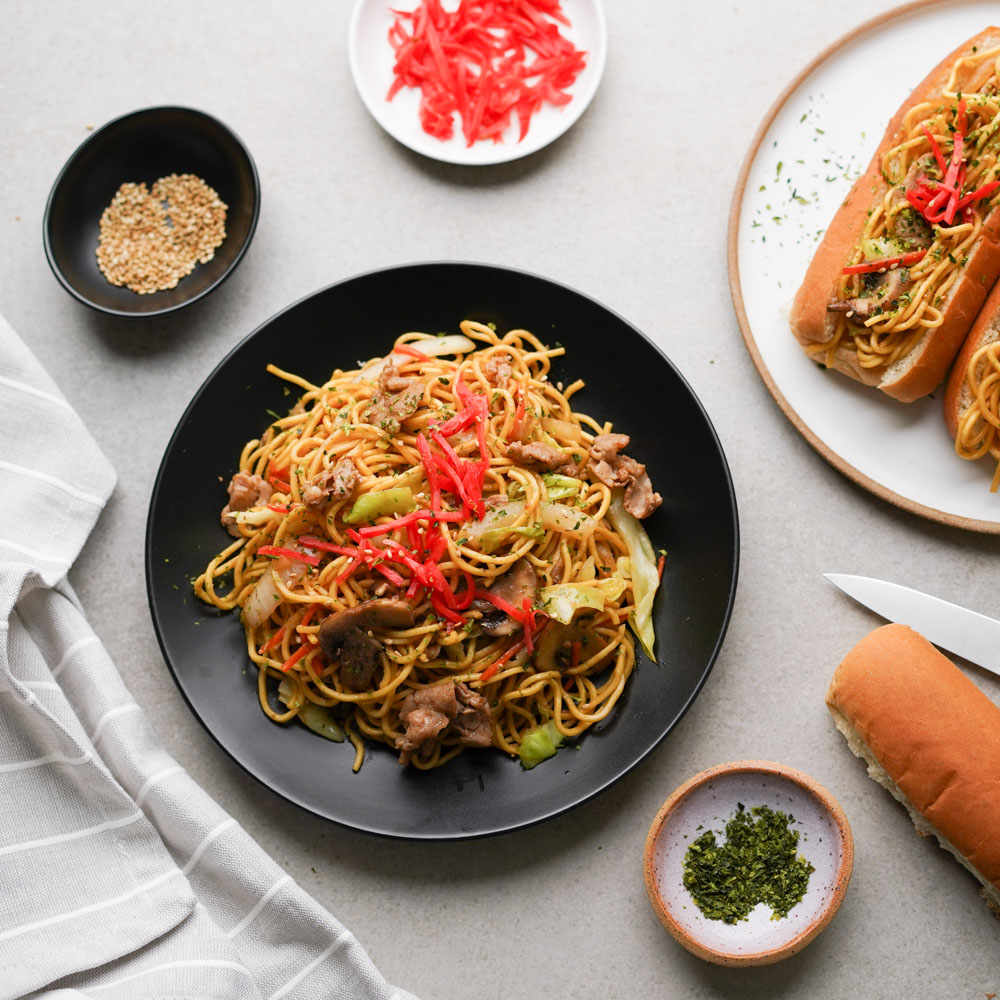 Homemade Yakisoba Sauce Recipe (Step By Step Photos!) - Hungry Huy