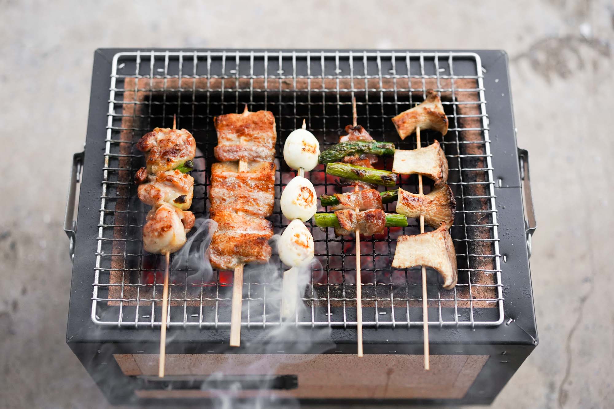 Udelade bestøver Nebu Yakitori Recipe (Japanese Charcoal-Grilled Chicken Skewers w/ Sauce)